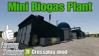 Мини-биогазовая установка / мод кросс-плея FS25