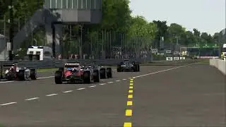 F1 2016 AI Monza pit exit crash