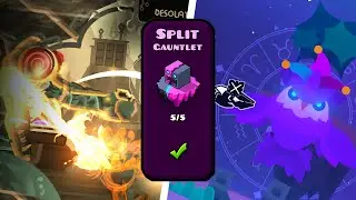РАЗДЕЛЕННЫЙ ГАУНТЛЕТ 🤐 (Прохождение Split Gauntlet!)!  ► Geometry Dash 2.2