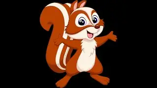 Анимационен смях на катерица 2 ЗВУКОВИ ЕФЕКТИ / SOUND EFFECTS Cartoon squirrel laughter 2