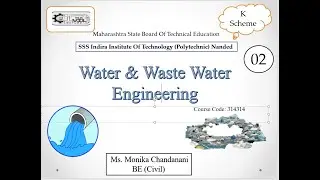 Sources, Characteristics and Demand of Water-2||Water and waste water engineering||CE-4K||MSBTE