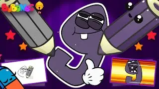 How to draw ALPHABET LORE KIDS letter G [Bonus End - Animation]
