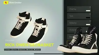HOW TO MAKE RICK OWENS GEOBASKET SNEAKER IN NBA2K25