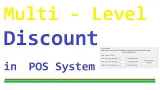 How to add Multi-Level Discount in Advance POS system