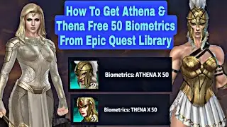 How To Get Athena & Thena Free 50 Biometrics From Epic Quest Library - Marvel Future Fight