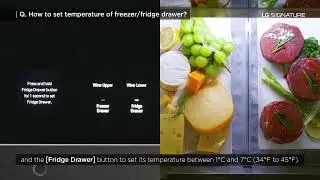 [LG Signature Wine Cellars] Navigating The Control Panel