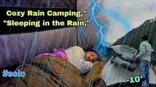 Cozy Rain Camping | Sleeping In The Rain |Realx #camping Mr Indian Camping 