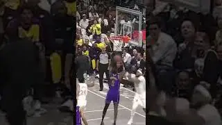 Gafford's Rim protection is 🔥 🔥 #nba #lakers #mavericks #shorts