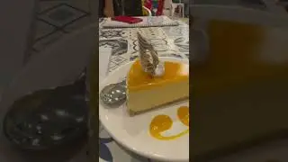 Mango cheese cake from #outnbeyond @insideout