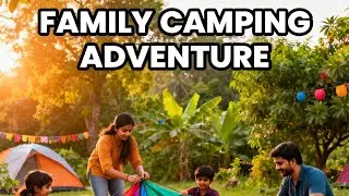 Exciting Decathlon Arpenaz Base M Setup | 6 Person Camping Living Room Experience #camping #outdoors