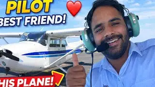 &ldquo;A pilot&rsquo;s best friend is his plane&rdquo;. ✈️✈️🛫