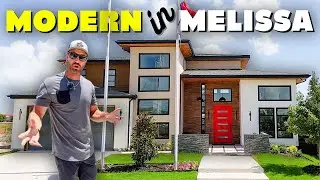 Inside Massive MELISSA TEXAS Modern New Construction Homes With Ultra Low Propety Taxes!