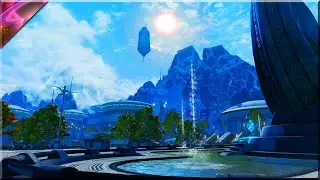 Relaxing Gaming Scenery & Ambience In SWTOR With Music |  Sounds of Alderaan