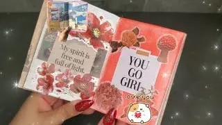 Журнал для скрапбукинга Magic Red🌟 ❤️⚘️📕 #скрапбукинг #длятебя #сделай сам