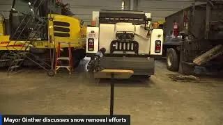 Mayor Ginther discusses snow removal efforts