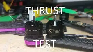DYS 1104 vs RCX 1105 - Motor Thrust Tests
