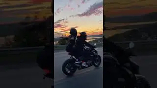 bike ride with girlfriend whatsapp status