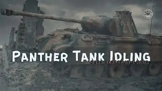 Panther Tank Engine Idling for 12 Hours ⨀ Deep Sleep Noise, WWII Vehicle ASMR, Relaxing Engine Sound