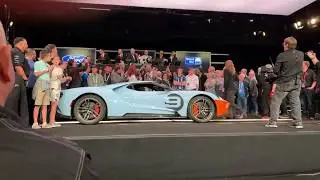 Livestream Auction of 2018 Ford GT Heritage at Barrett-Jackson 2019