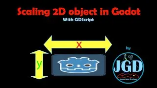 How to scale a 2D object in Godot