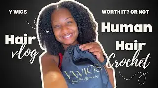 The Most Natural Looking Human Hair Crochet ft. Y Wigs Hair