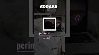 Square perimeter and area | #perimeter #area #square #music #song #cover #study