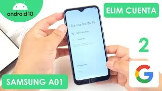 Eliminar Cuenta de Google Samsung Galaxy A01 | Android 10 | Método 2