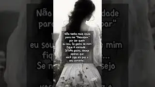 Desculpa. #frases #reflex&atilde;o