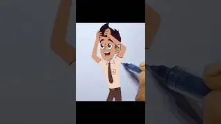 How to drawing chikoo aur bunty cartoon drawing shorts  | Chikoo aur Bunty  | chiku bunty #shorts