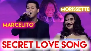 MORISSETTE AMON AND MARCELITO POMOY SINGING “SECRET LOVE SONG” [REACTION]