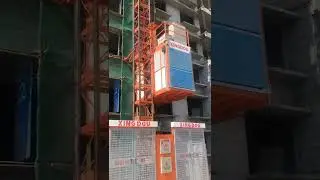 Construction Elevator Building Lift Material Carry Machine Elevator, 1 Ton Electric Hoist, Chain Hoi
