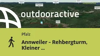 Annweiler - Rehbergturm, Kleiner Hahnenstein, Asselstein