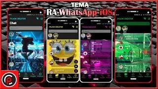 Kumpulan Tema RA WhatsApp iOS v8.26 Update Tampilan Baru 2020