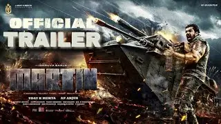 Martin - Official Trailer (Hindi) | Dhruva Sarja | AP Arjun | Uday K Mehta | #Martin