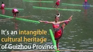 Single-bamboo drifting