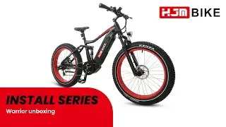 Warrior unboxing and step-by-step assembly tutorial | HJM Bike Unboxing
