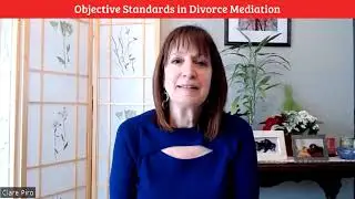 Objective Standards in Divorce Mediation