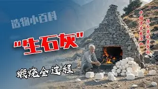 烈火焚燒若等閑！揭秘石灰煅燒全過程，這畫面太震撼！ #制造过程 #金属挤压 #铝瓶 #墨壶 #螺旋桨