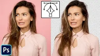 How to Remove Background in Photoshop CC | Using Pen Tool | Refine Edge Tool  [Best Way ]