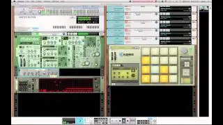 Reason Quick Tip: Glitch Hop Bass Melody w/ the Matrix
