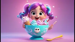 Polly Put the Kettle On Ice Cream Stand | Best Nursery Rhymes and Kids Songs Collection
