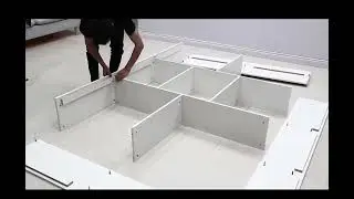 Tatami bed frame installation video reference 榻榻米床安装视频