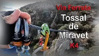 Vía ferrata Tossal de Miravet K4 🧗🏼 | Lleida