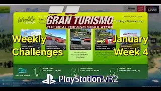 Gran Turismo 7 | Weekly Challenges | January : Week 4 ( Psvr2 )