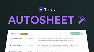 Meet AutoSheet: Timesheets that write themselves