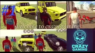 My new video indian bike driving 3d golden G_wagon for bagger bother they gifted me mustang and 50m🤑