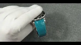 Bespoke watch strap for Rolex Sea-Dweller watch.