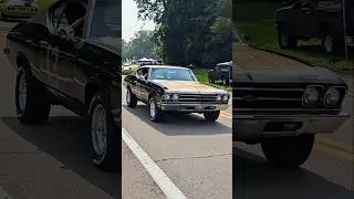 1969 Chevrolet Chevelle Malibu Classic Car Drive By Engine Sound Cruisin' Hines 2024