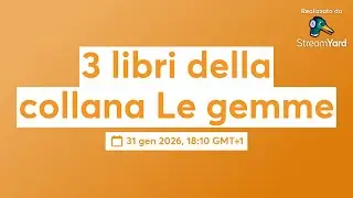 3 libri della collana Le gemme