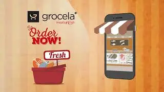 Grocela | Promotional Video | Advertisement | Animation | Creative Splash